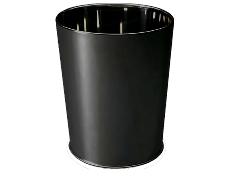 Classic waste paper bin 11 L black - Haccess - Haccess