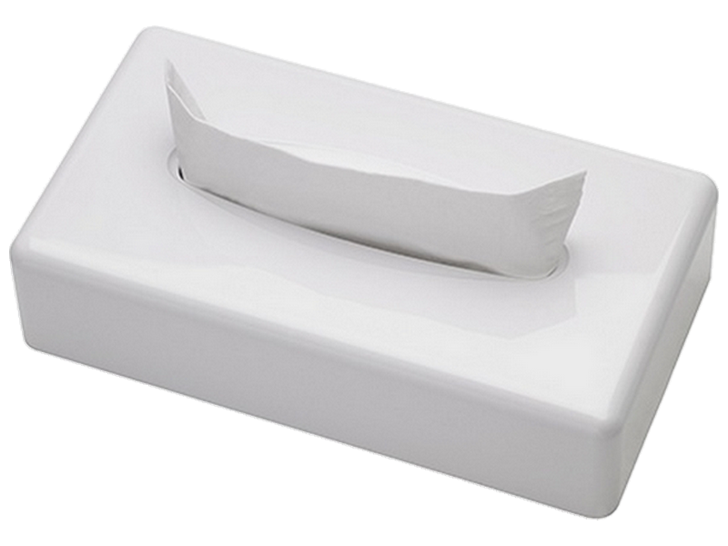 Boîte kleenex rectangle murale standard ABS blanc - Haccess - Haccess