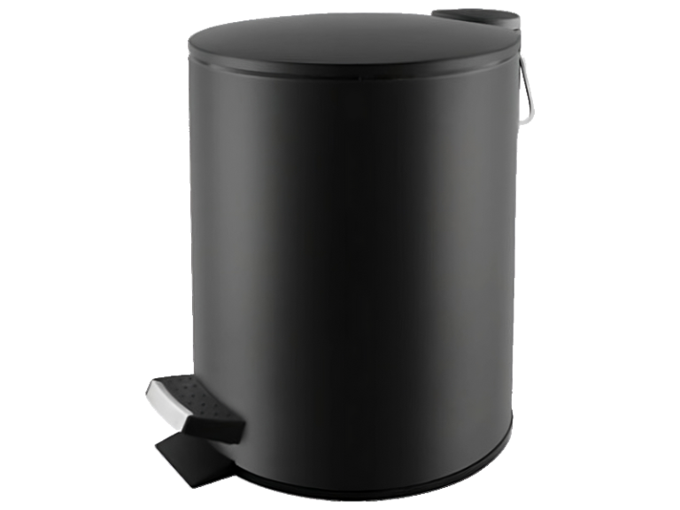 Premium pedal bin 3 L black Haccess Haccess