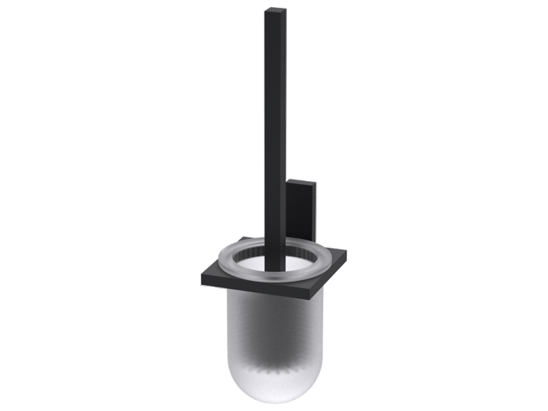 Wall toilet brush holder with lid New Project Dark Haccess Haccess