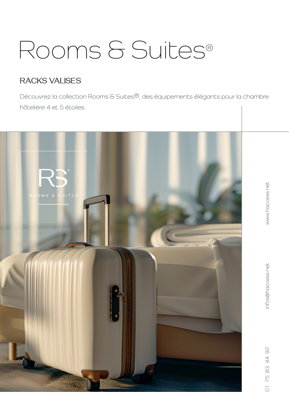 Luggage racks Rooms & Suites