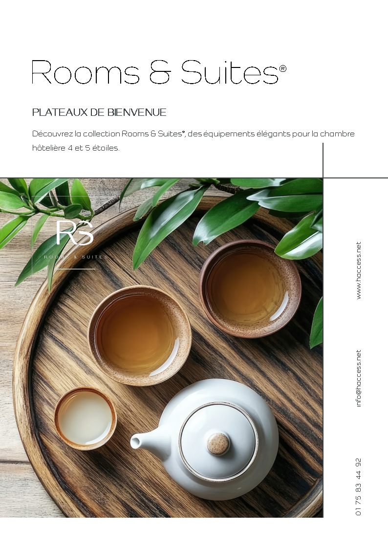 Welcome trays Rooms & Suites